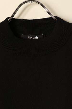 画像2: Revenir リブニール KNIT MOCK L/S{-BCA}