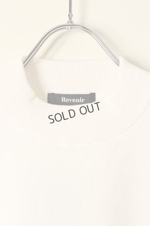 画像2: {SOLD}Revenir リブニール KNIT MOCK L/S{-BCA}