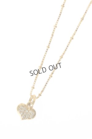 画像1: {SOLD}IVXLCDM　アイブイエックスエルシーディーエム HEART PAVES CHARM PENDANT{-AGS}