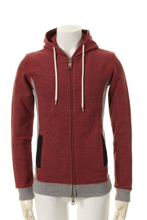 画像2: ▽ 70%OFF アウトレットセールセール30,800円→9,240円▽ AKM エイケイエム DOUBLE FACE BORDER URAKE RELAX WW PARKA{J065-CTN089-5745-AFS}