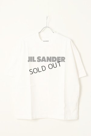 画像1: {SOLD}JIL SANDER ジルサンダー ロゴTシャツ{J21GC0001-J45148-102POR-BCS}