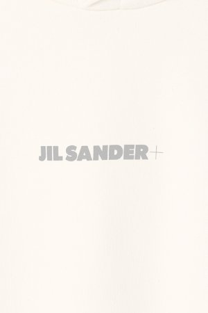 画像2:   JIL SANDER ジルサンダー フード付きロゴスウェットシャツ（レディース） {J40GU0002-J20010-279DUNE-BCS}  :J40GU0002-DUNE-M 
