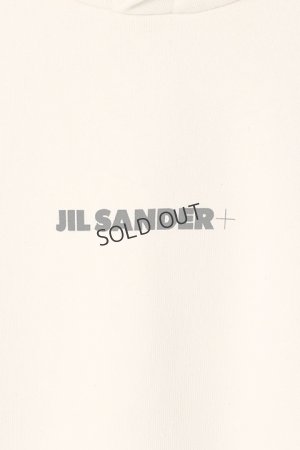 画像2: JIL SANDER ジルサンダー フード付きロゴスウェットシャツ（レディース）{J40GU0002-J20010-279DUNE-BCS}