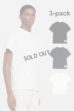 画像1: {SOLD}JIL SANDER ジルサンダー T-SHIRT CN SS 3枚パック{J47GC0001-JTN254-000-BCA}