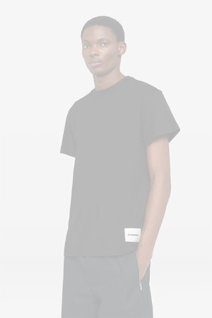 画像3:   JIL SANDER ジルサンダー T-SHIRT CN SS 3枚パック {J47GC0001-JTN254-000-BCA}  :J47GC0001-000 