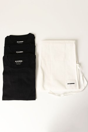 画像5: 【 10%OFF セール66,000円→59,400円】 JIL SANDER ジルサンダー 3枚パック S/S Tシャツ{J47GC0001-J45048-001BLK-BCS}