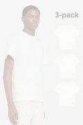   JIL SANDER ジルサンダー 3枚パック S/S Tシャツ {J47GC0001-J45048-100WHT-BCS}  :J47GC0001-WHT 