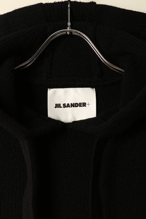 画像2: JIL SANDER ジルサンダー ニットパーカー{J47GU0114J14652-001-BCA}