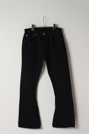 画像1: Jeanie Blue ジーニーブルー Black Bootcut{-BES}
