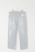 Jeanie Blue ジーニーブルー Ripped Denim{-BES}