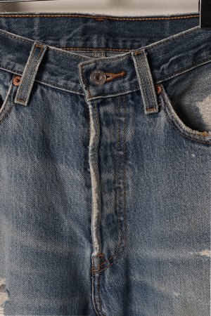 画像2: Jeanie Blue ジーニーブルー Ripped Denim{-BES}