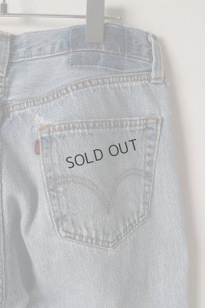 画像7: {SOLD}Jeanie Blue ジーニーブルー Cut-off Denim White Paint & Repair{-BES}
