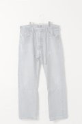   Jeanie Blue ジーニーブルー Over Size Repair Denim（W/Inseam Code)/Lサイズ-C {-BEA}  :JB008-L-C 