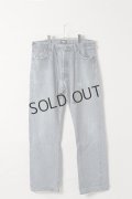 Jeanie Blue ジーニーブルー Over Size Repair Denim（W/Inseam Code)/Lサイズ-C{-BEA}