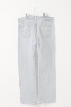 画像6:   Jeanie Blue ジーニーブルー Over Size Repair Denim（W/Inseam Code)/Lサイズ-C {-BEA}  :JB008-L-C 