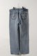 画像6: Jeanie Blue ジーニーブルー Over Size Repair Denim（W/Inseam Code)/Lサイズ-C{-BEA}
