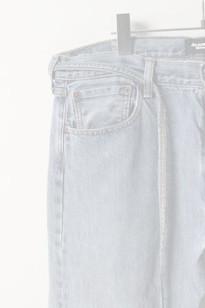 画像3:   Jeanie Blue ジーニーブルー Over Size Repair Denim（W/Inseam Code)/Lサイズ-D {-BEA}  :JB008-L-D 