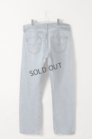 画像6: {SOLD}Jeanie Blue ジーニーブルー Over Size Repair Denim（W/Inseam Code)/Lサイズ-D{-BEA}