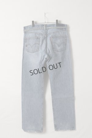 画像7: {SOLD}Jeanie Blue ジーニーブルー Over Size Repair Denim（W/Inseam Code)/Lサイズ-E{-BEA}