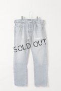 Jeanie Blue ジーニーブルー Over Size Repair Denim（W/Inseam Code)/Mサイズ-A{-BEA}