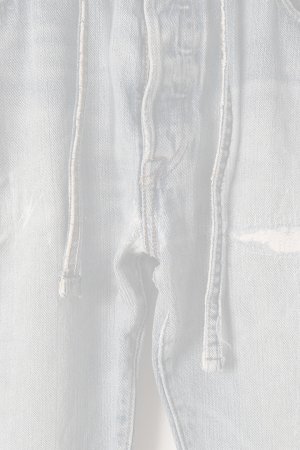 画像4:   Jeanie Blue ジーニーブルー Over Size Repair Denim（W/Inseam Code)/Mサイズ-A {-BEA}  :JB008-M-A 