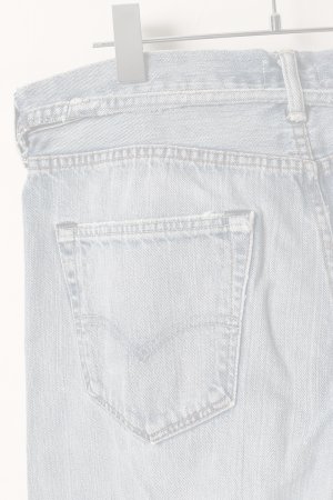 画像6:   Jeanie Blue ジーニーブルー Over Size Repair Denim（W/Inseam Code)/Mサイズ-A {-BEA}  :JB008-M-A 