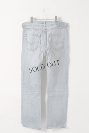 画像7: {SOLD}Jeanie Blue ジーニーブルー Over Size Repair Denim（W/Inseam Code)/Mサイズ-A{-BEA}