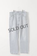 Jeanie Blue ジーニーブルー Over Size Repair Denim（W/Inseam Code)/Mサイズ-B{-BEA}