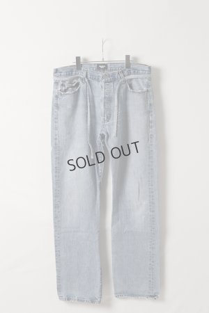 画像1: Jeanie Blue ジーニーブルー Over Size Repair Denim（W/Inseam Code)/Mサイズ-B{-BEA}