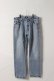 画像1: Jeanie Blue ジーニーブルー Over Size Repair Denim（W/Inseam Code)/Mサイズ-B{-BEA} (1)