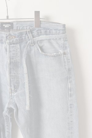 画像3:   Jeanie Blue ジーニーブルー Over Size Repair Denim（W/Inseam Code)/Mサイズ-B {-BEA}  :JB008-M-B 