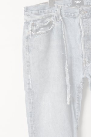 画像4:   Jeanie Blue ジーニーブルー Over Size Repair Denim（W/Inseam Code)/Mサイズ-B {-BEA}  :JB008-M-B 