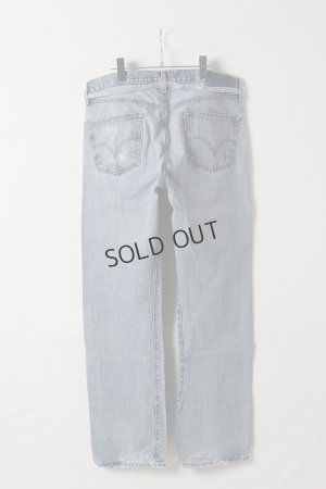 画像7: {SOLD}Jeanie Blue ジーニーブルー Over Size Repair Denim（W/Inseam Code)/Mサイズ-B{-BEA}