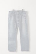   Jeanie Blue ジーニーブルー Over Size Repair Denim（W/Inseam Code)/XLサイズ-A {-BEA}  :JB008-XL-A 