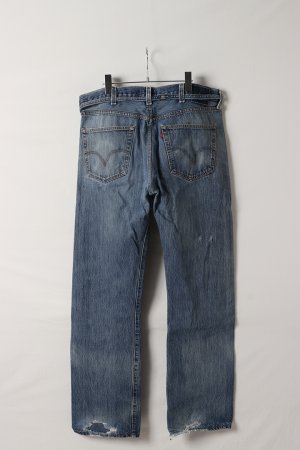 画像8: Jeanie Blue ジーニーブルー Over Size Repair Denim（W/Inseam Code)/XLサイズ-A{-BEA}