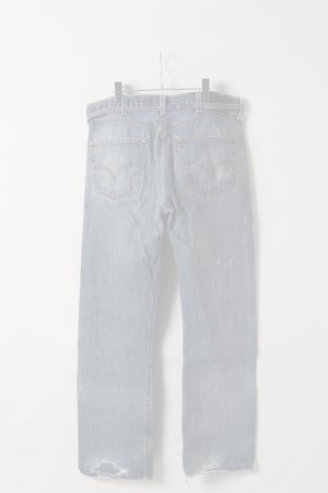 画像8:   Jeanie Blue ジーニーブルー Over Size Repair Denim（W/Inseam Code)/XLサイズ-A {-BEA}  :JB008-XL-A 
