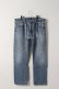 画像1: Jeanie Blue ジーニーブルー Over Size Repair Denim（W/Inseam Code)/XLサイズ-B{-BEA} (1)