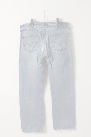 画像7:   Jeanie Blue ジーニーブルー Over Size Repair Denim（W/Inseam Code)/XLサイズ-B {-BEA}  :JB008-XL-B 