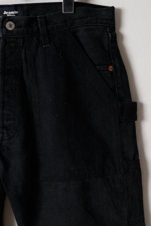 画像4: Jeanie Blue ジーニーブルー Black Work Denim{-BES}