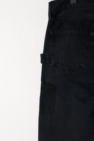 画像6: Jeanie Blue ジーニーブルー Black Work Denim{-BES}