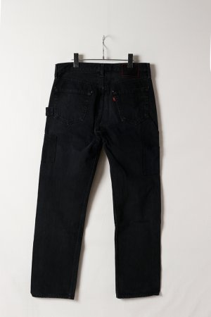 画像7: Jeanie Blue ジーニーブルー Black Work Denim{-BES}