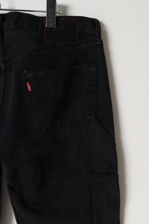 画像4: Jeanie Blue ジーニーブルー Black Work Denim{-BES}