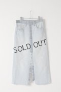 Jeanie Blue ジーニーブルー Button Fly Skirt{-BES}