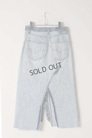 画像5: {SOLD}Jeanie Blue ジーニーブルー Button Fly Skirt{-BES}