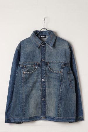 画像1: Jeanie Blue ジーニーブルー Standard Jacket／XLサイズ-A{-BEA}
