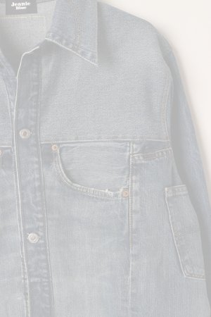画像3:   Jeanie Blue ジーニーブルー Standard Jacket／XLサイズ-A {-BEA}  :JB021-XL-A 