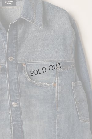 画像3: {SOLD}Jeanie Blue ジーニーブルー Standard Jacket／XLサイズ-A{-BEA}