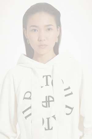 画像3:   PATOU パトゥ オーガニックコットン製メダリオンフーディー{-BDS}