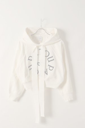 画像4:   PATOU パトゥ オーガニックコットン製メダリオンフーディー{-BDS}