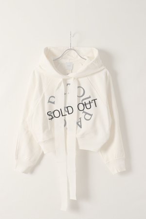 画像4: {SOLD}PATOU パトゥ オーガニックコットン製メダリオンフーディー{-BDS}